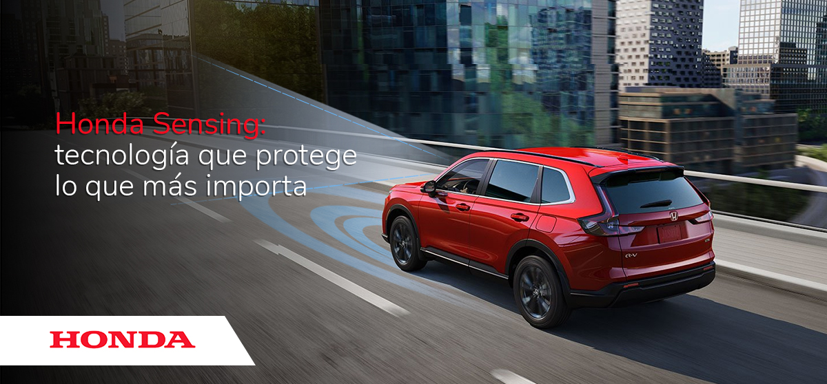 Más seguro en cada trayecto: así funciona Honda Sensing