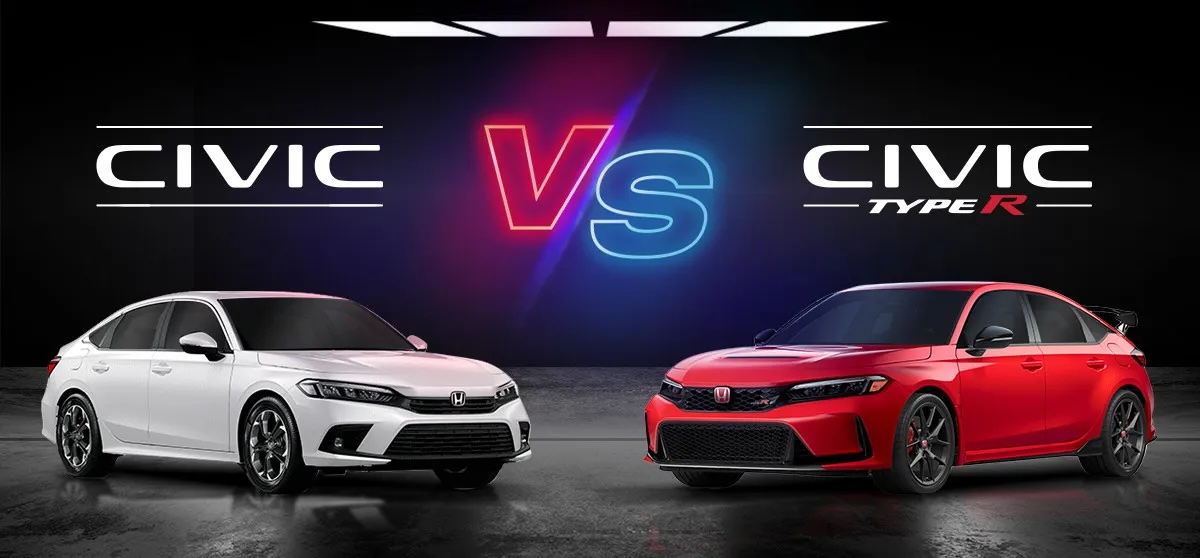 Civic Type R vs Honda Civic Sedan: Features and Prices